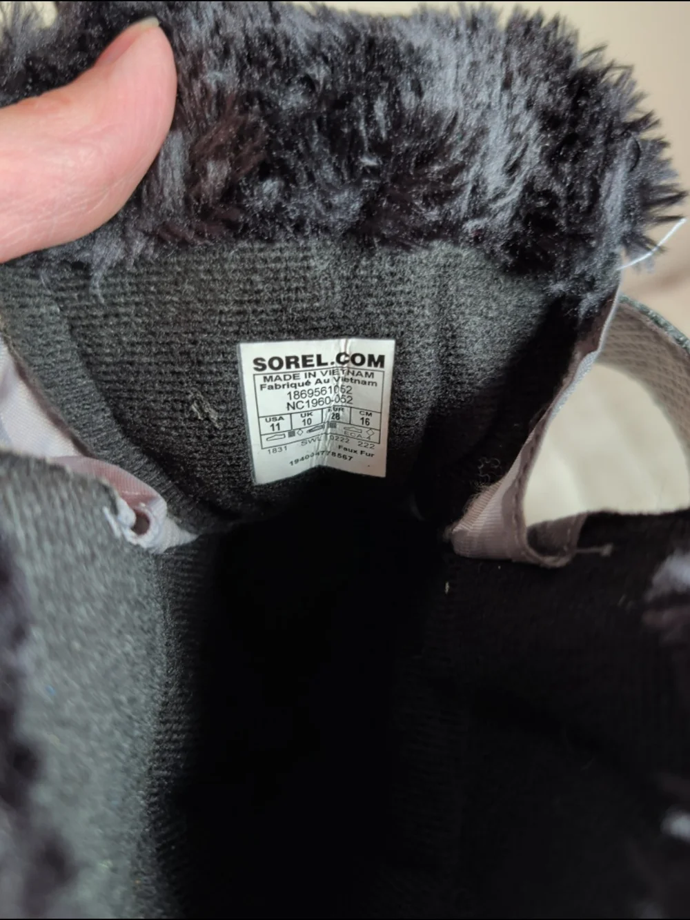 Sorel Snow Commander Boots Toddler Sz 11